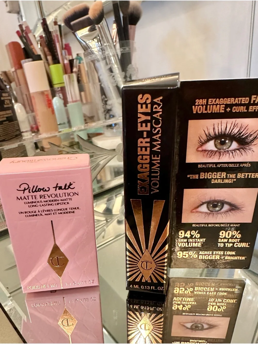 New CT Minis - Lipstick “Pillow Talk Medium” & Mascara